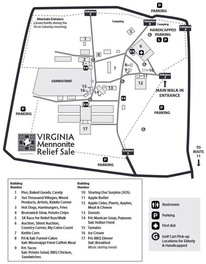 Relief Sale map for 2024