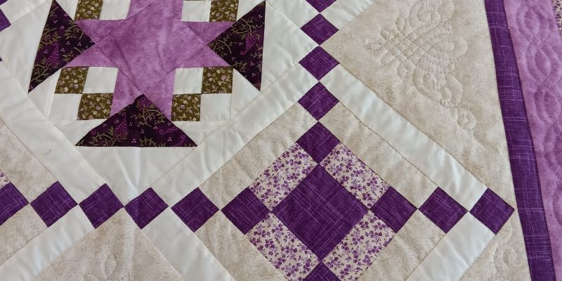 Quilt stitching